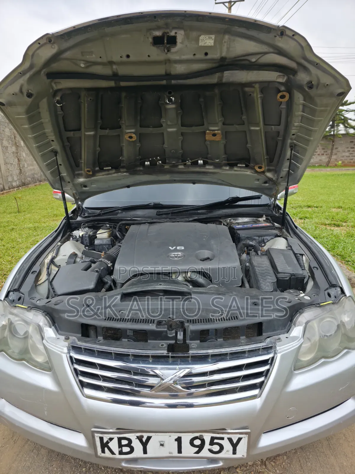 Toyota Mark X 2007 Silver