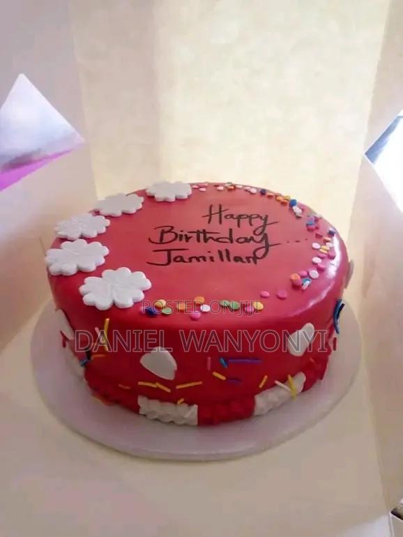 1kg Cake Hard Icing Cake