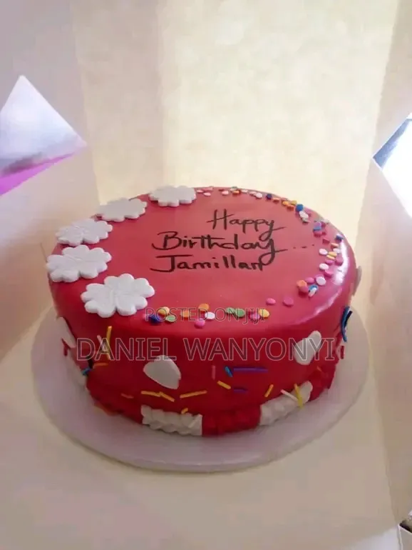 1kg Cake Hard Icing Cake