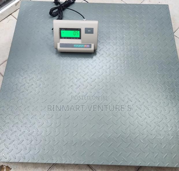 I Tonne Platform Scale 1m by 1 M