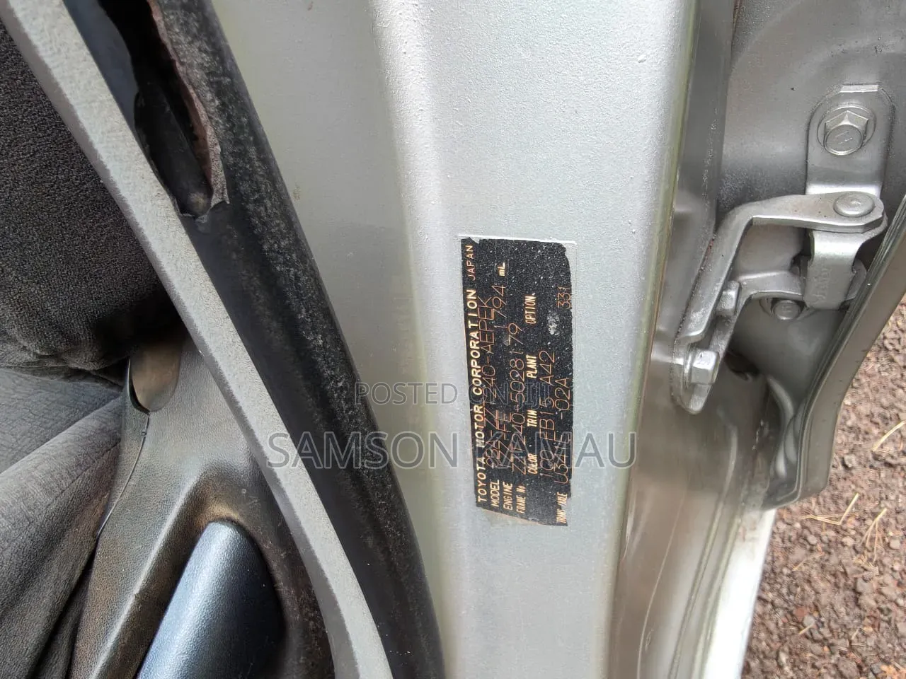 Toyota Premio 2005 Silver