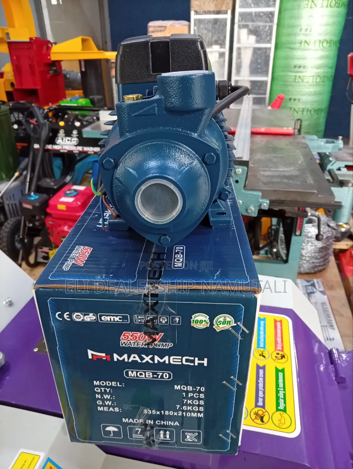 MQB-70 Household Water Pump 550w High Lift 50m