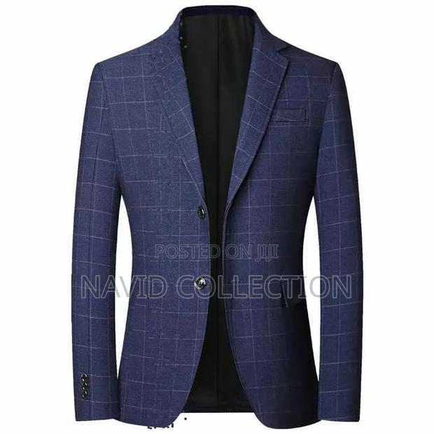 Blue Checked Blazer