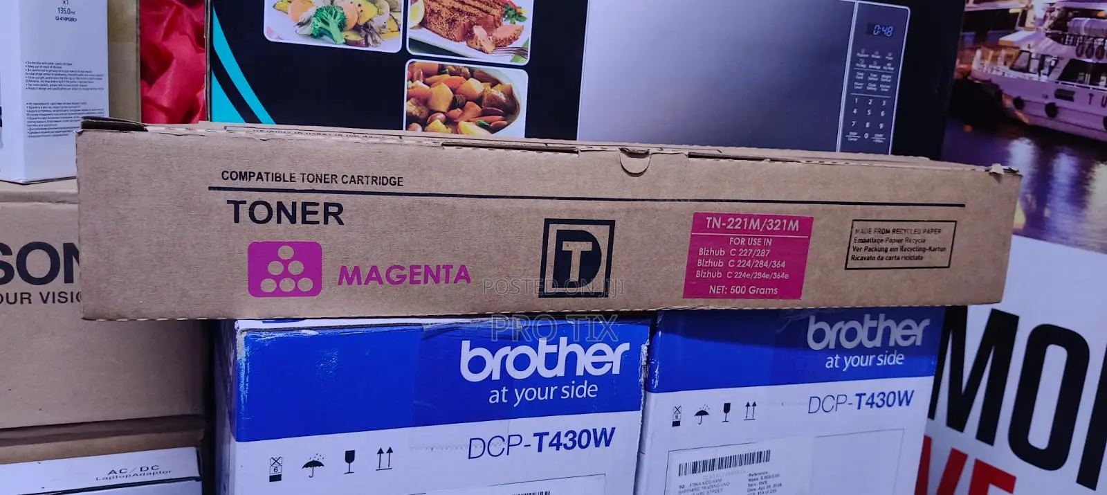 Konica Minolta Bizhub Magenta High Yield Toner Tn-321m