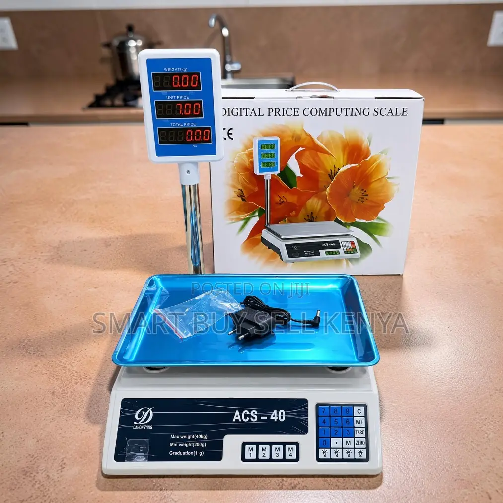 Durable Design Acs 40 Upto 40kgs Computerized Electronic Weight Scale