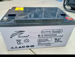 New Ritar 100ah Battery/100ah Ritar Solar Battery