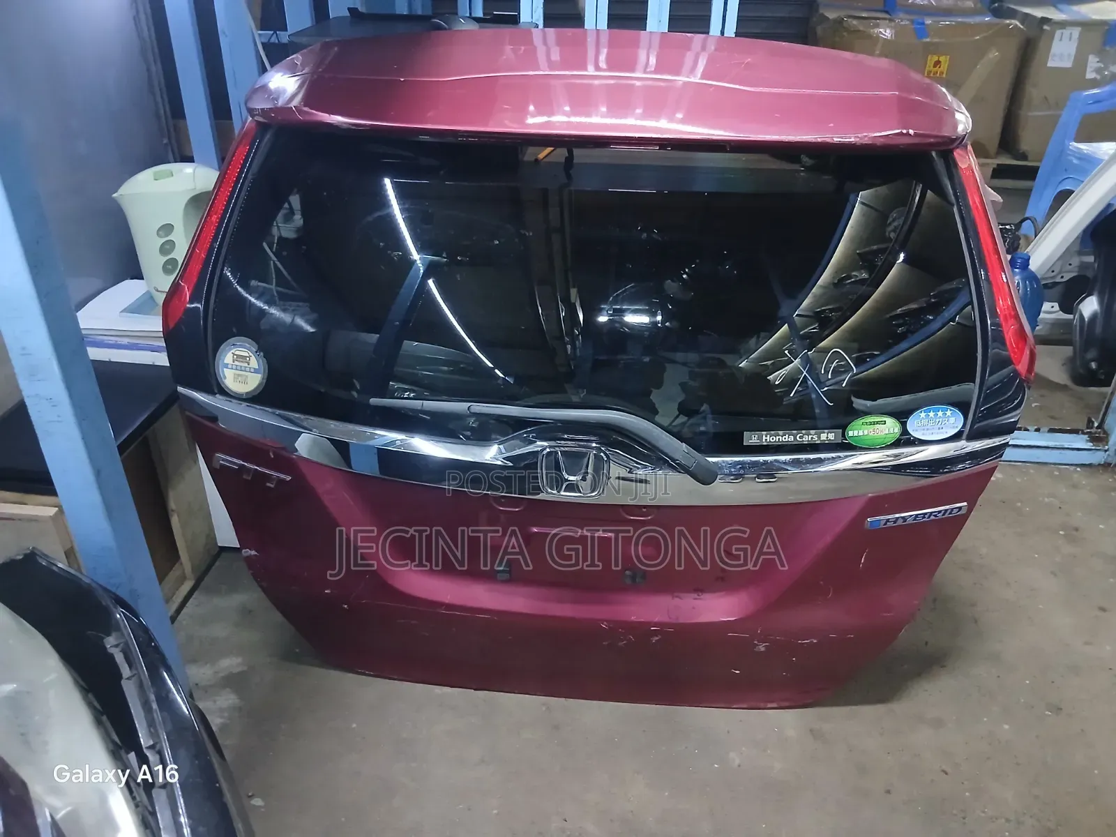 Honda Fit 2018 Boot