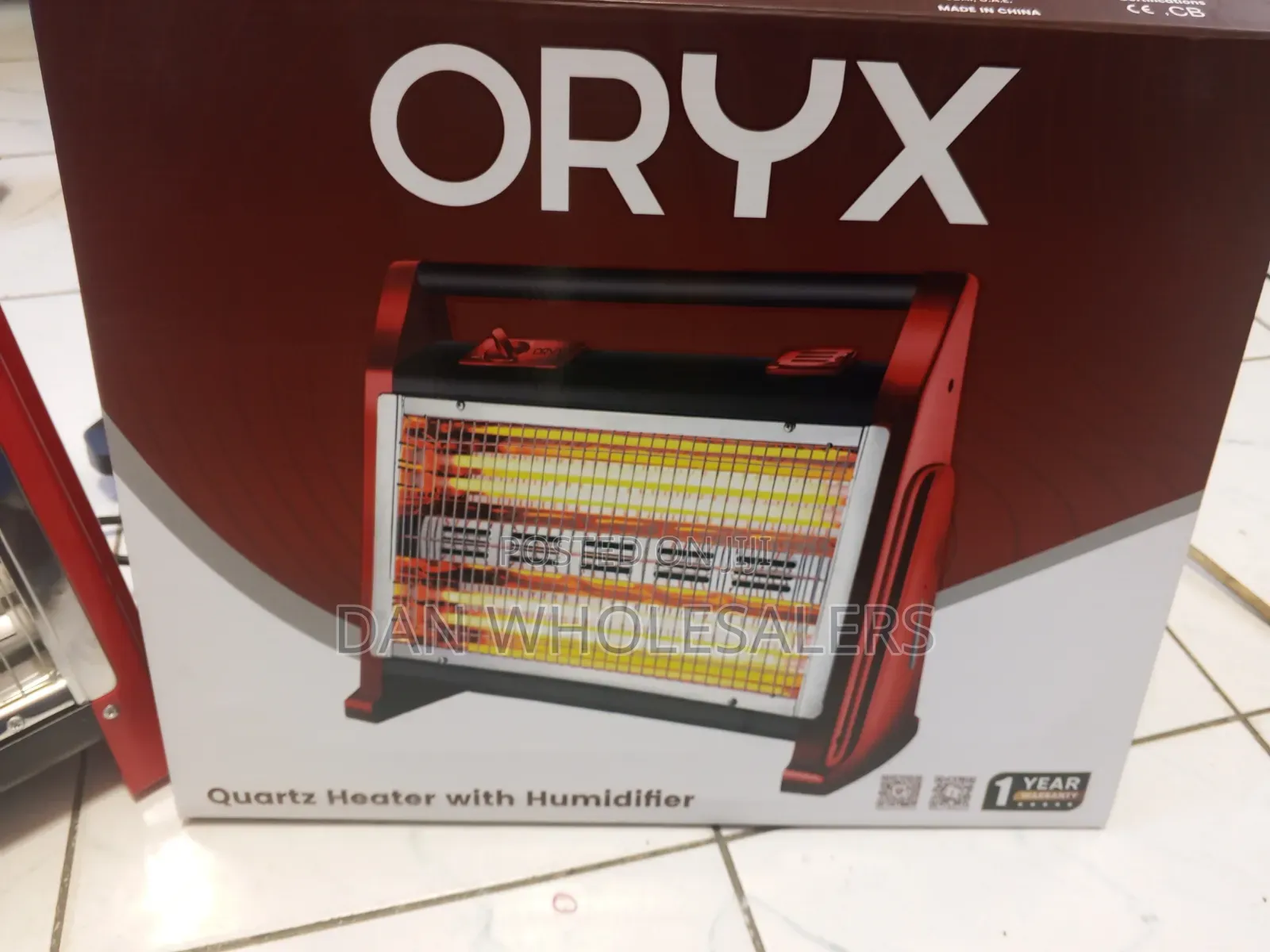 Oryx Quartz Heater With Humidifier
