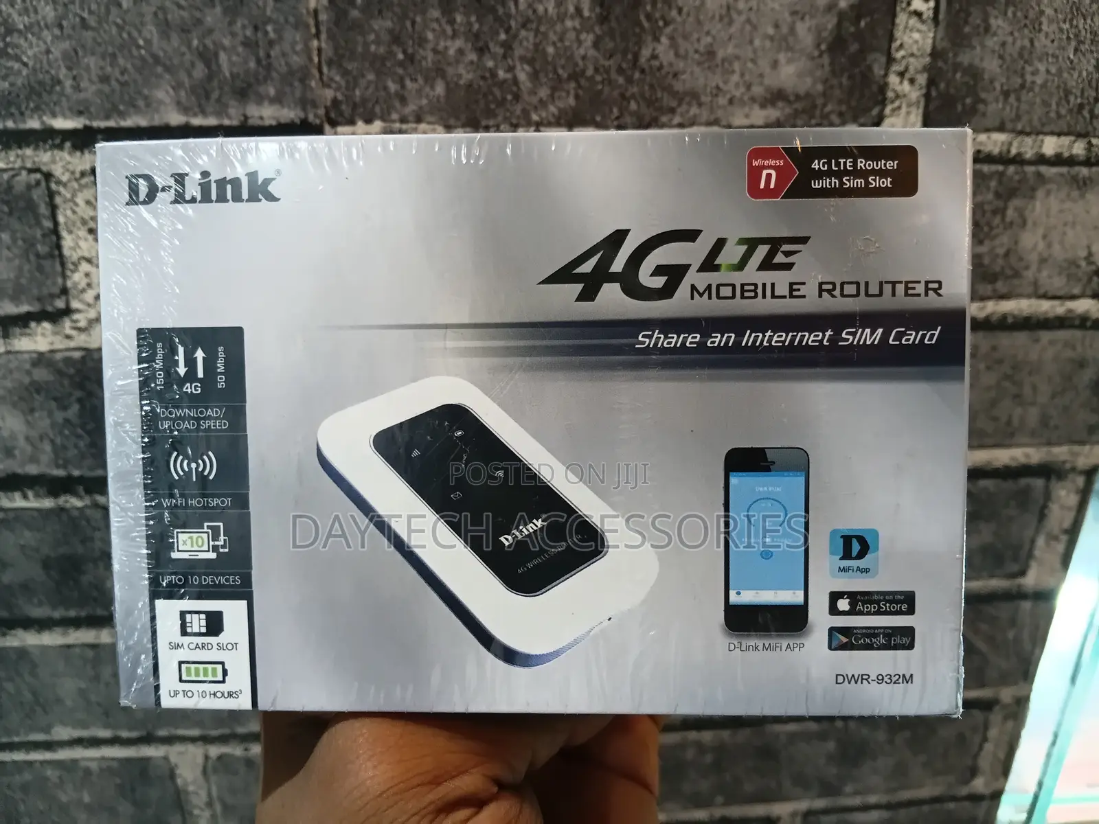 This Is a D-Link DWR-932m 4g Lte Mobile Router With a Sim Card Slot.
