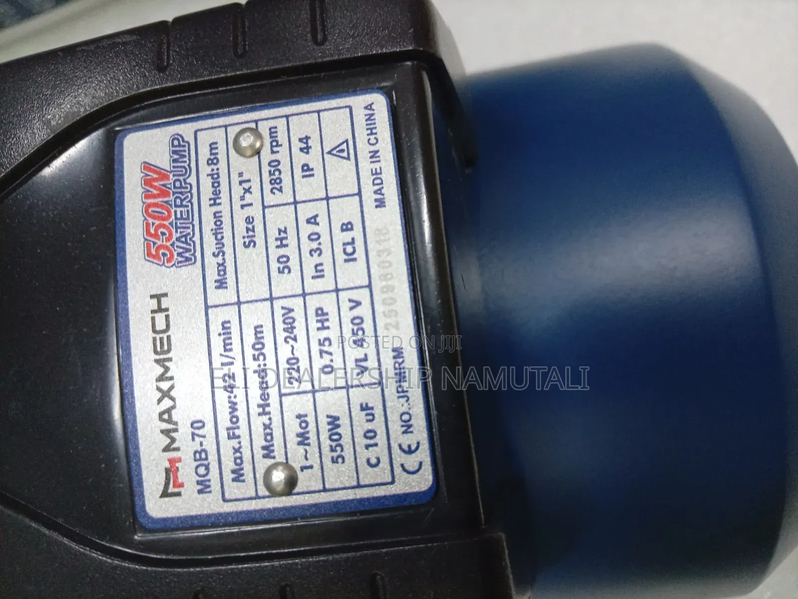 Maxmech 42l/Min Water Pump With 50m Head