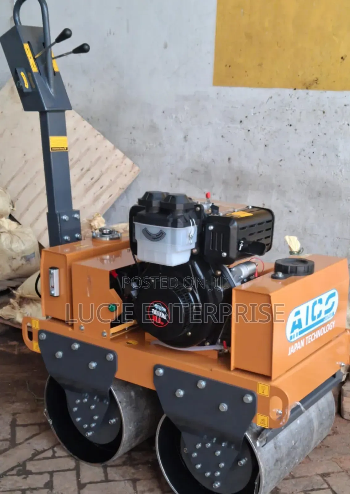 Drum Roller With 186f 10hp Diesel Engine