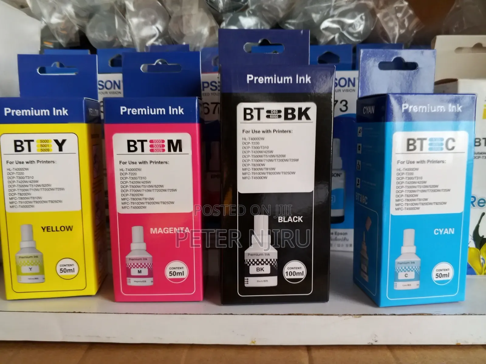 Bt -5000 Premium Inks for Brother