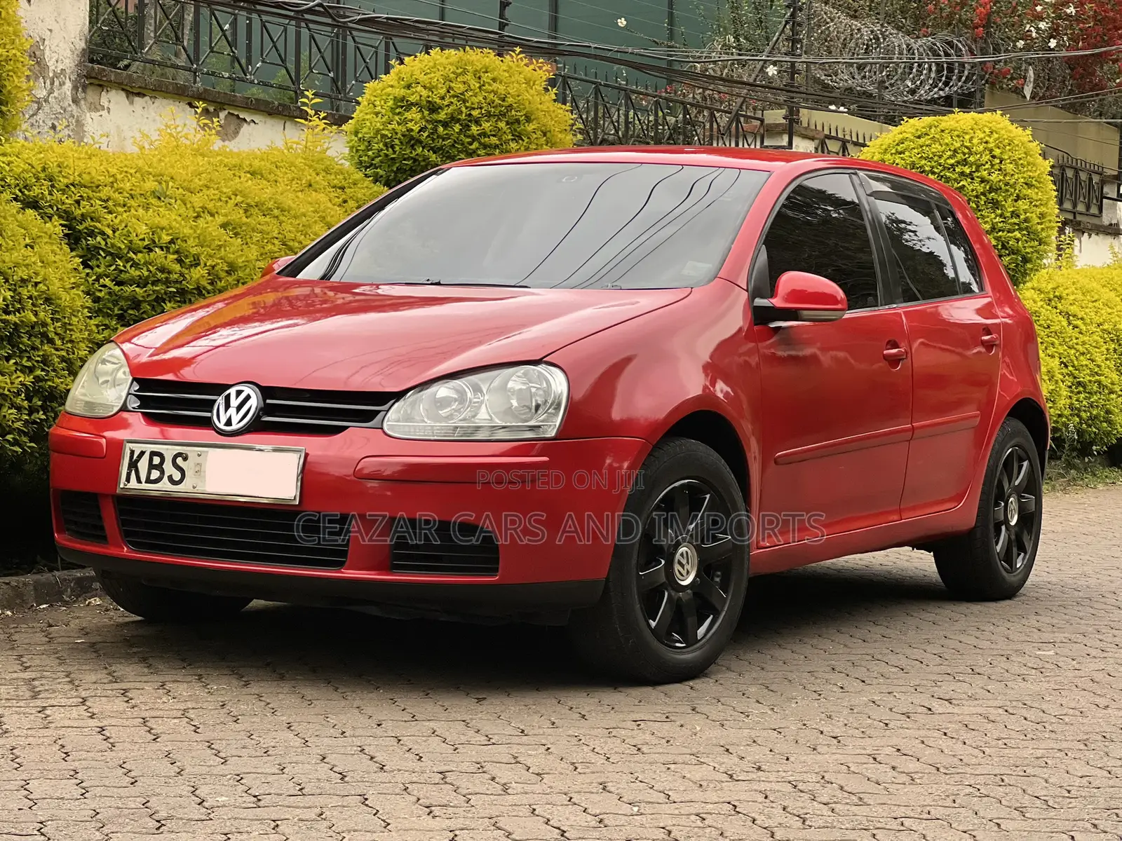 Volkswagen Golf 1.6 FSI Comfortline Automatic 2005 Red