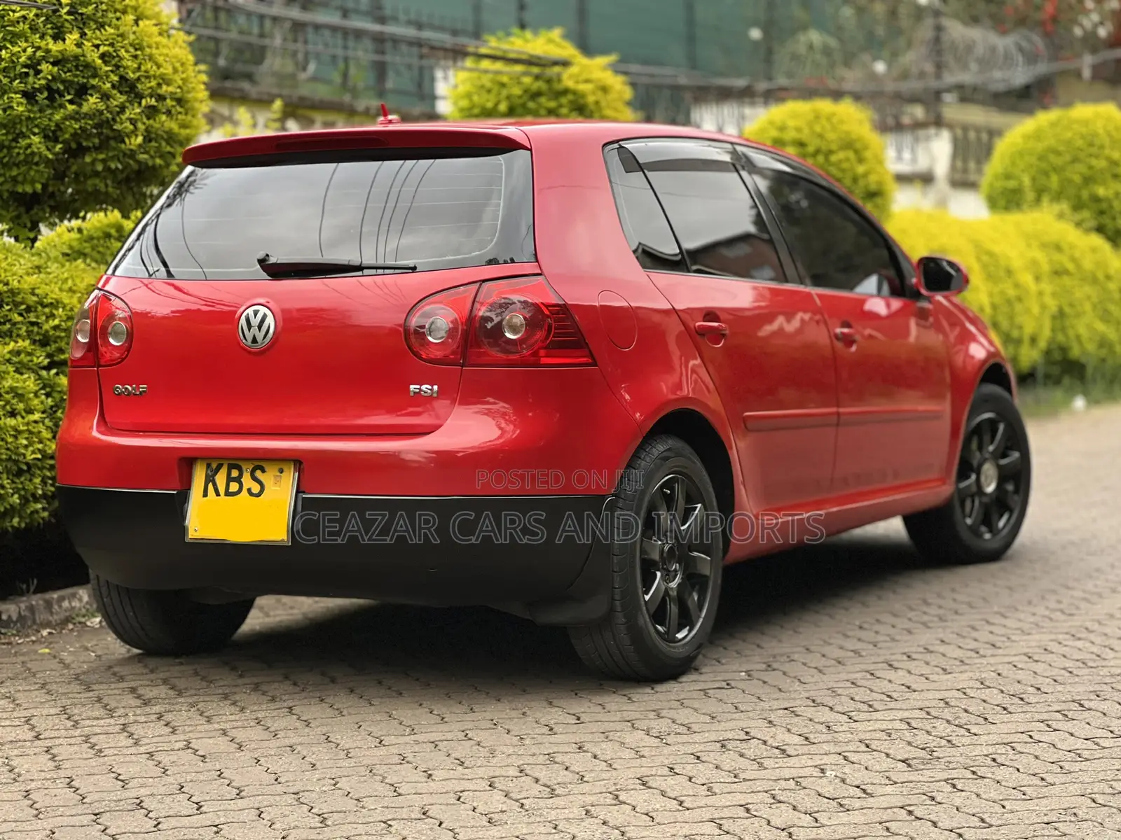 Volkswagen Golf 1.6 FSI Comfortline Automatic 2005 Red