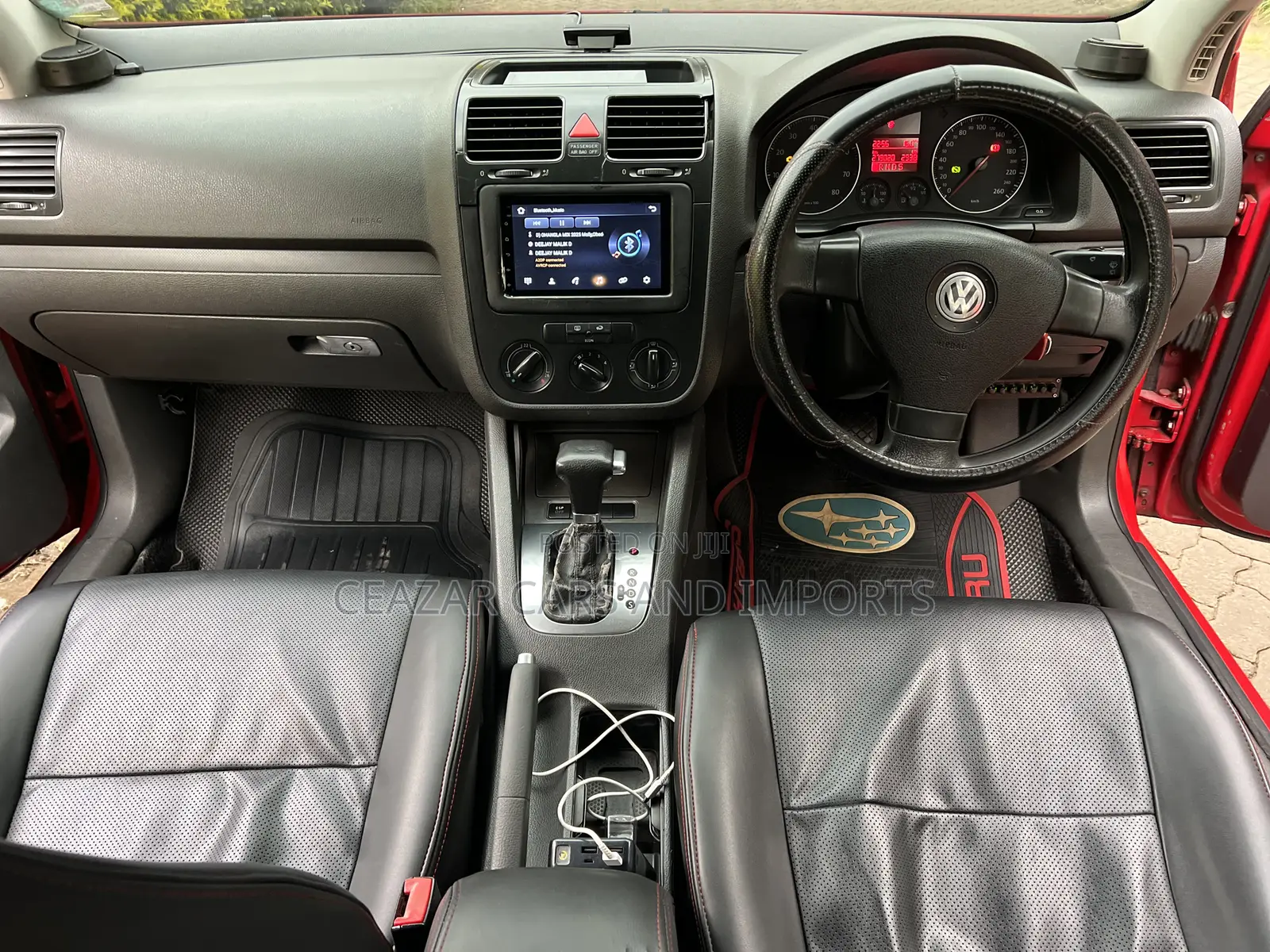 Volkswagen Golf 1.6 FSI Comfortline Automatic 2005 Red