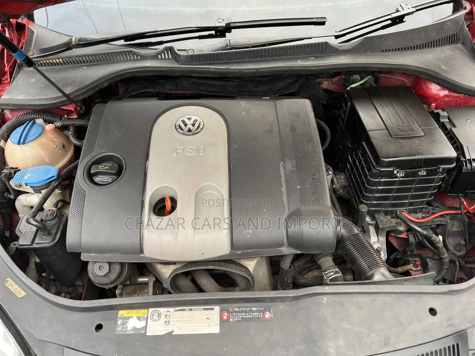 Volkswagen Golf 1.6 FSI Comfortline Automatic 2005 Red