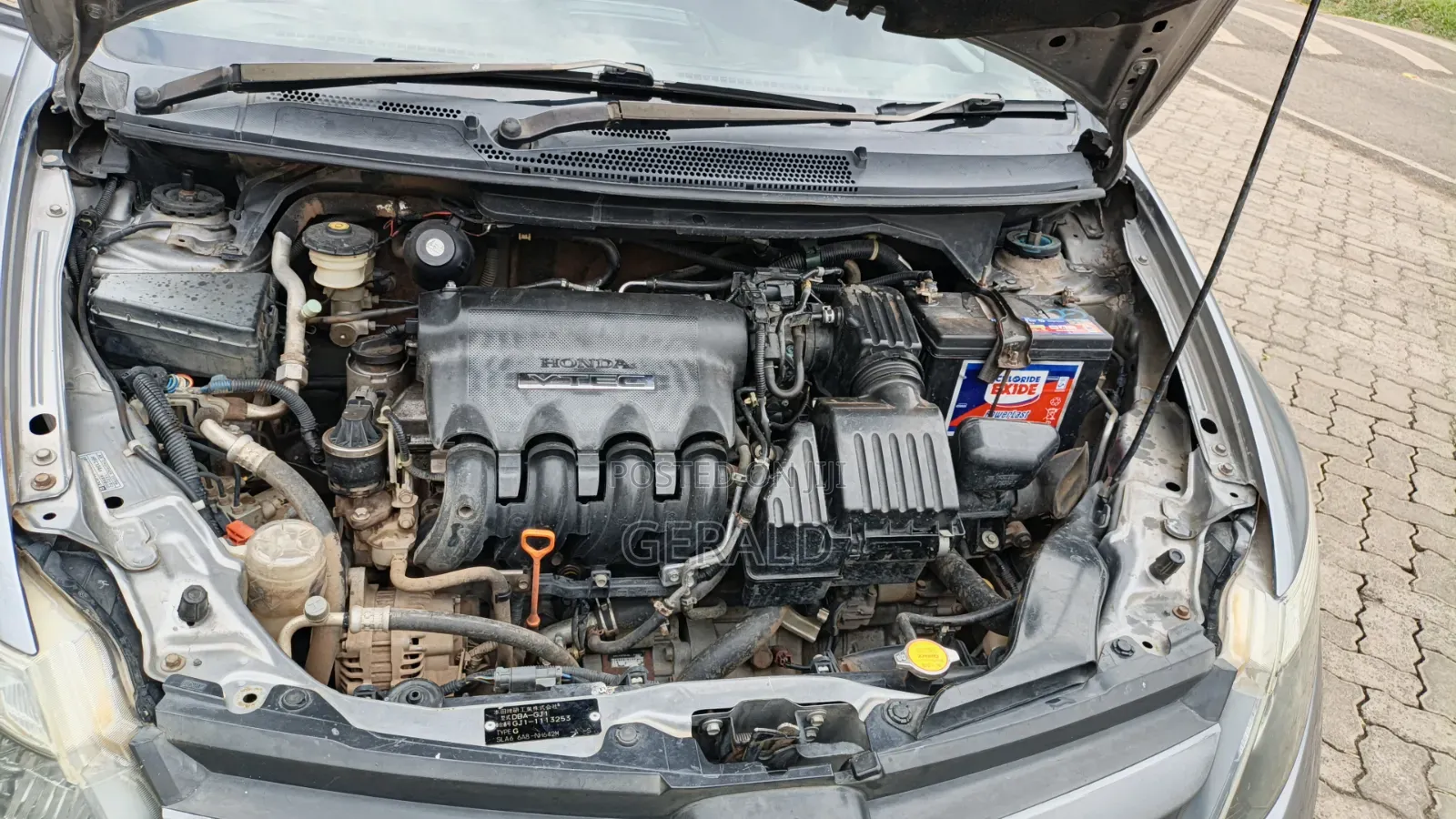 Honda Airwave 2007 Gray