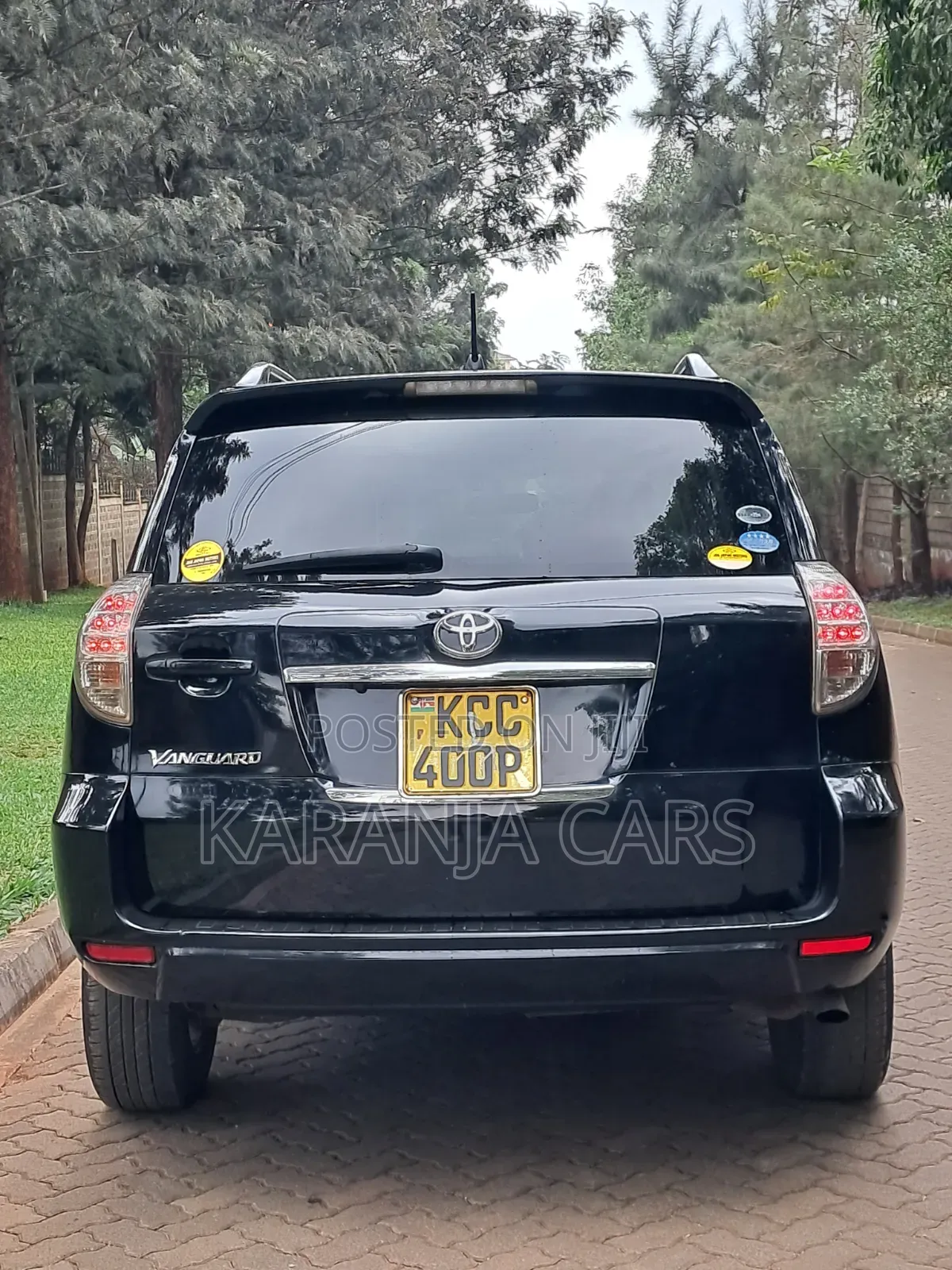 Toyota Vanguard 2008 Black