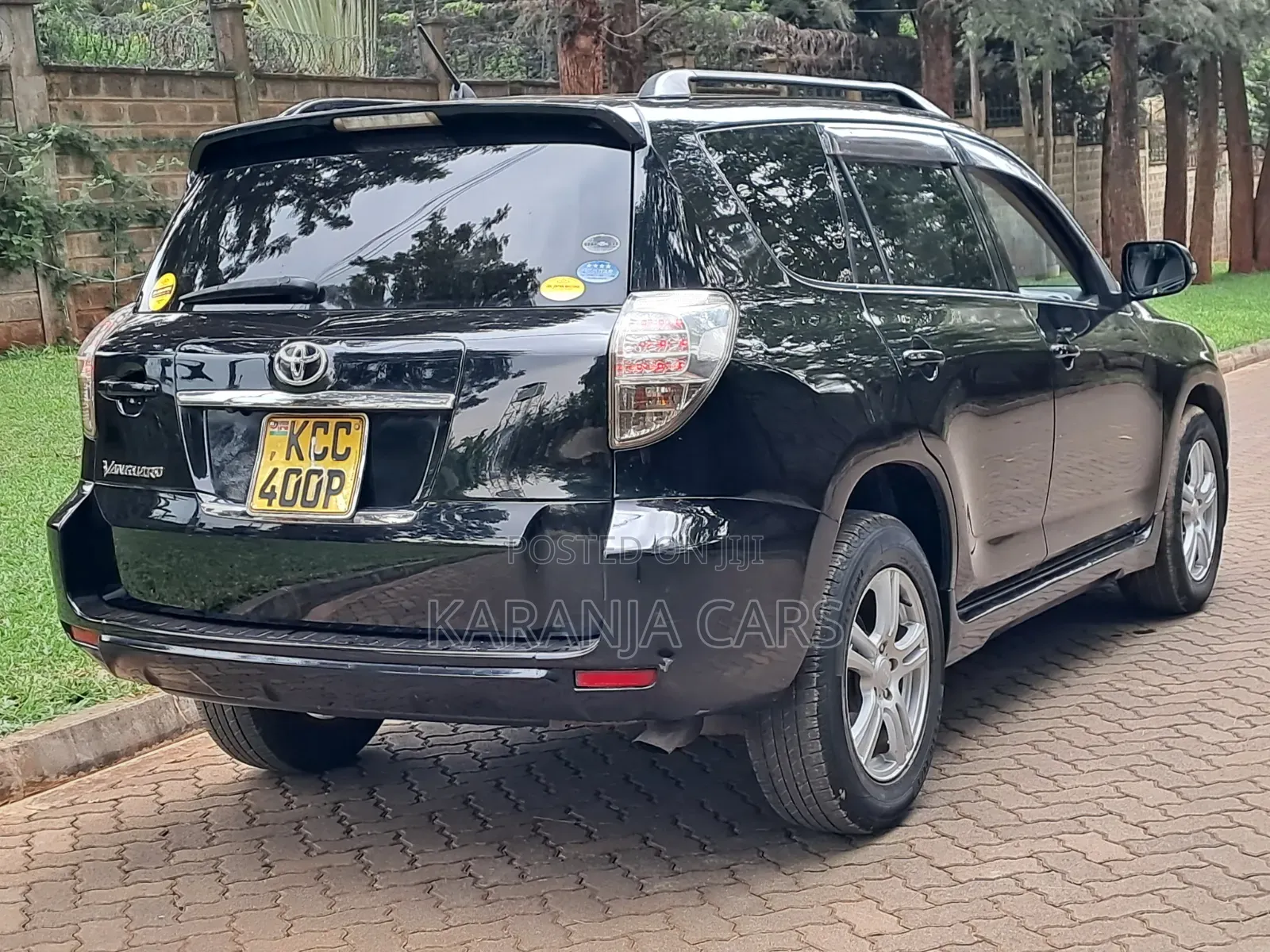 Toyota Vanguard 2008 Black