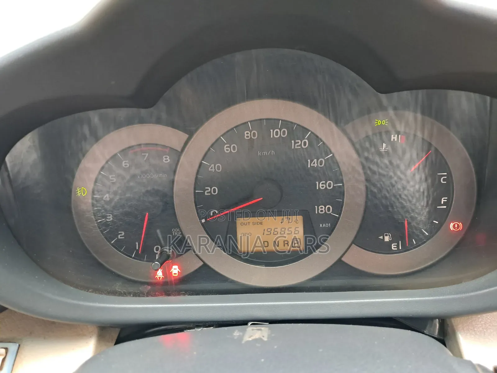 Toyota Vanguard 2008 Black