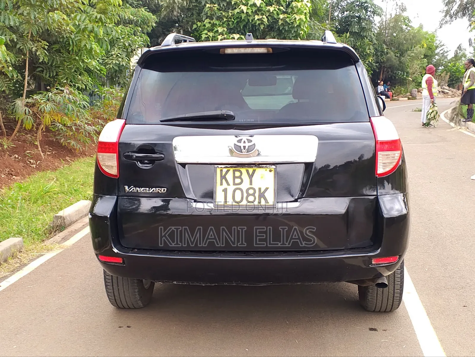 Toyota Vanguard 2008 Black