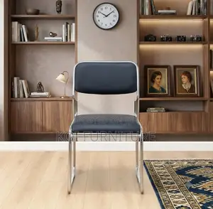Office Chairs; Mid Backrest Chrome Office Visitors Chairs