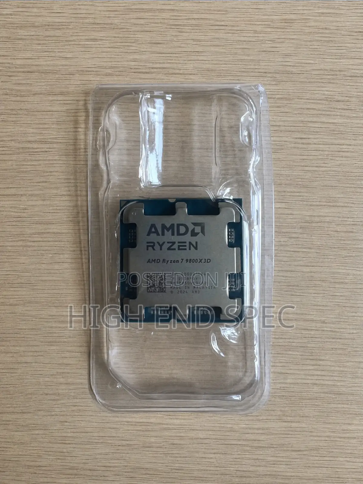 Amd - Ryzen 7 9800x3d 8-Core - 16-Thread 5.2 GHZ Max Boost Socket Am5