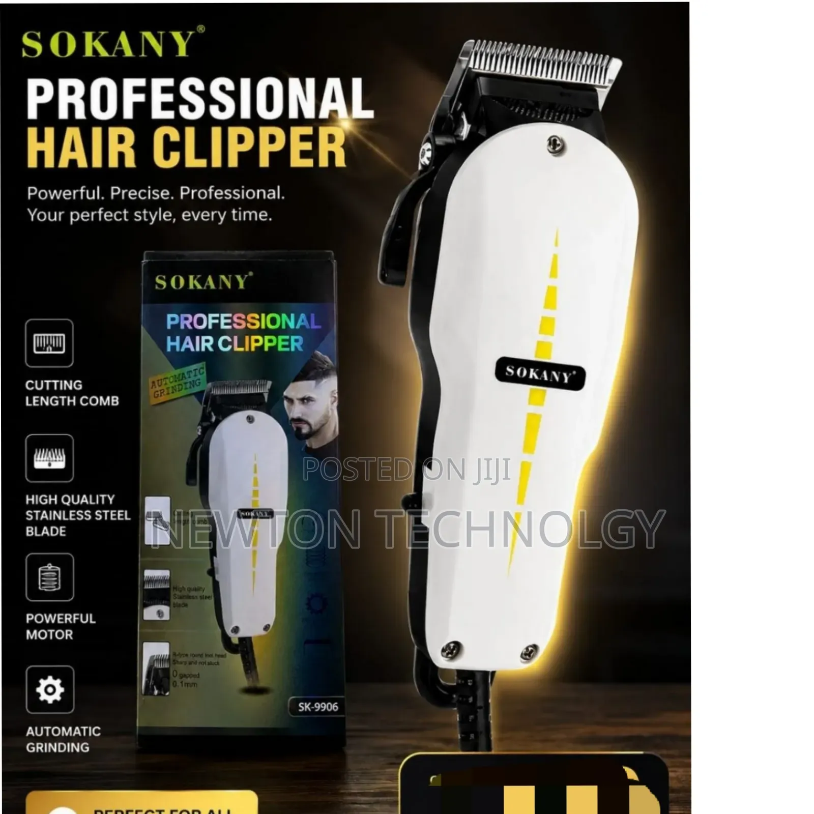 Sokany Professional Hair Clipper-Sk-9906
