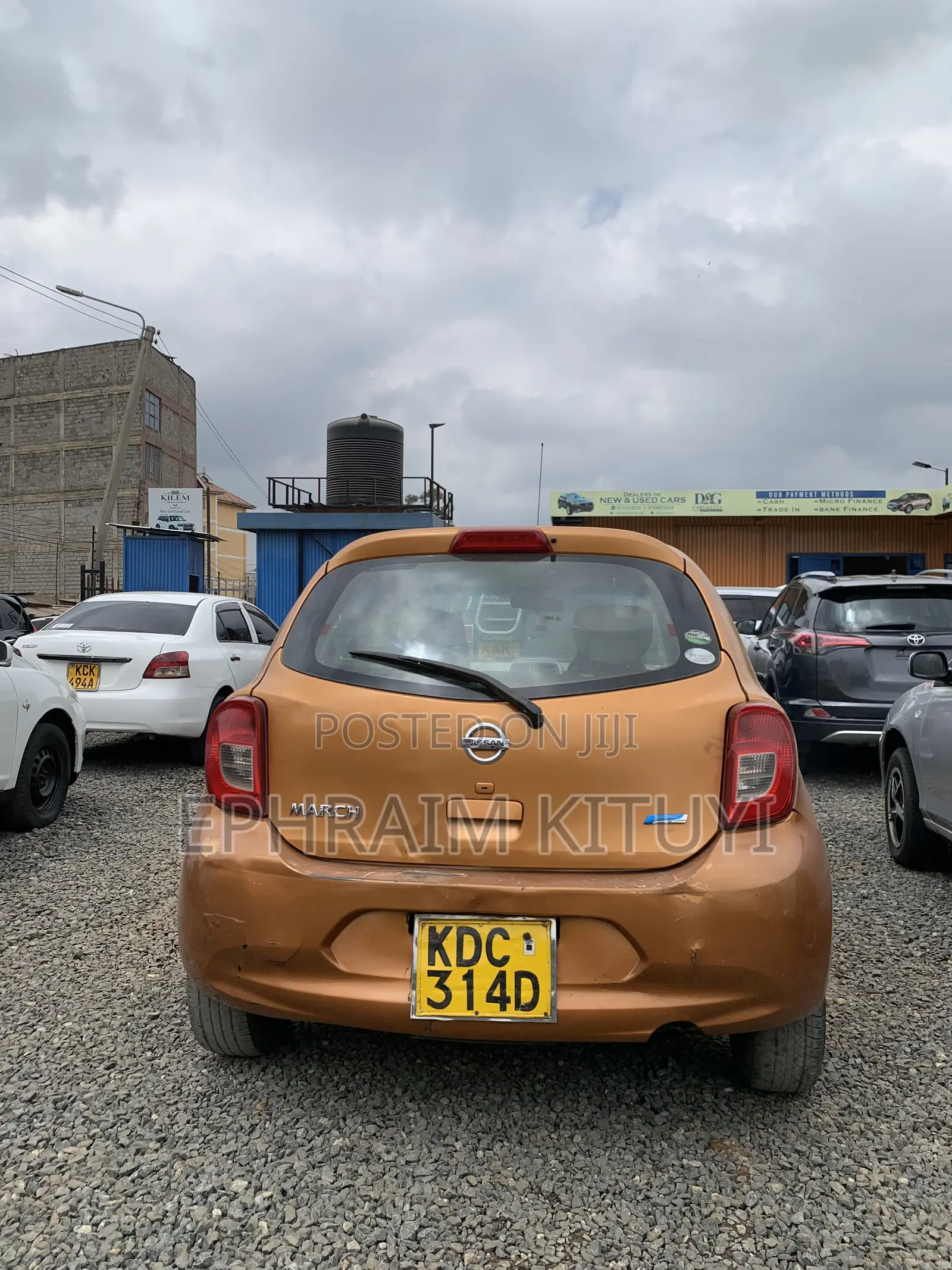 Nissan March 2014 Orange