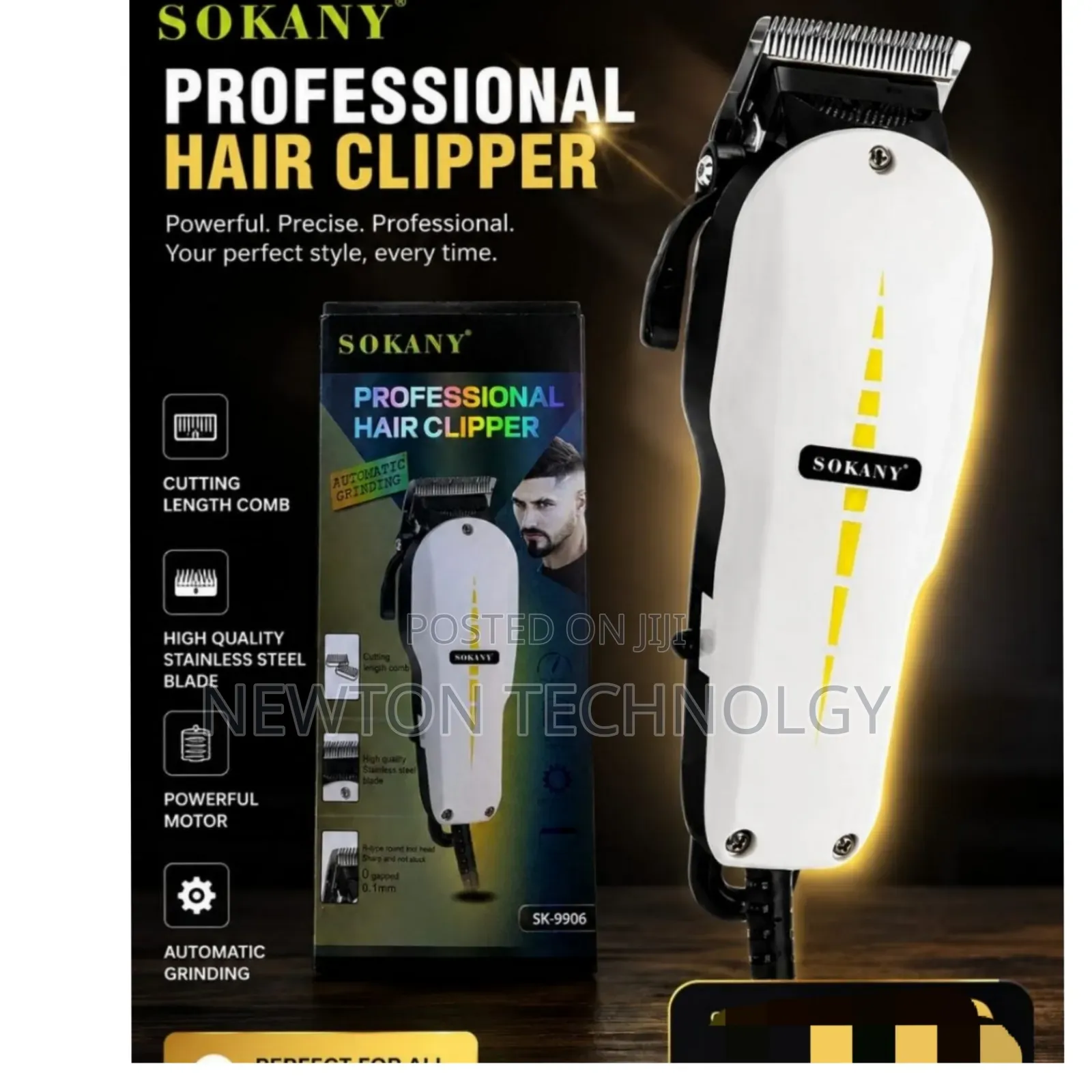 Sokany Professional Hair Clipper-Sk-9906