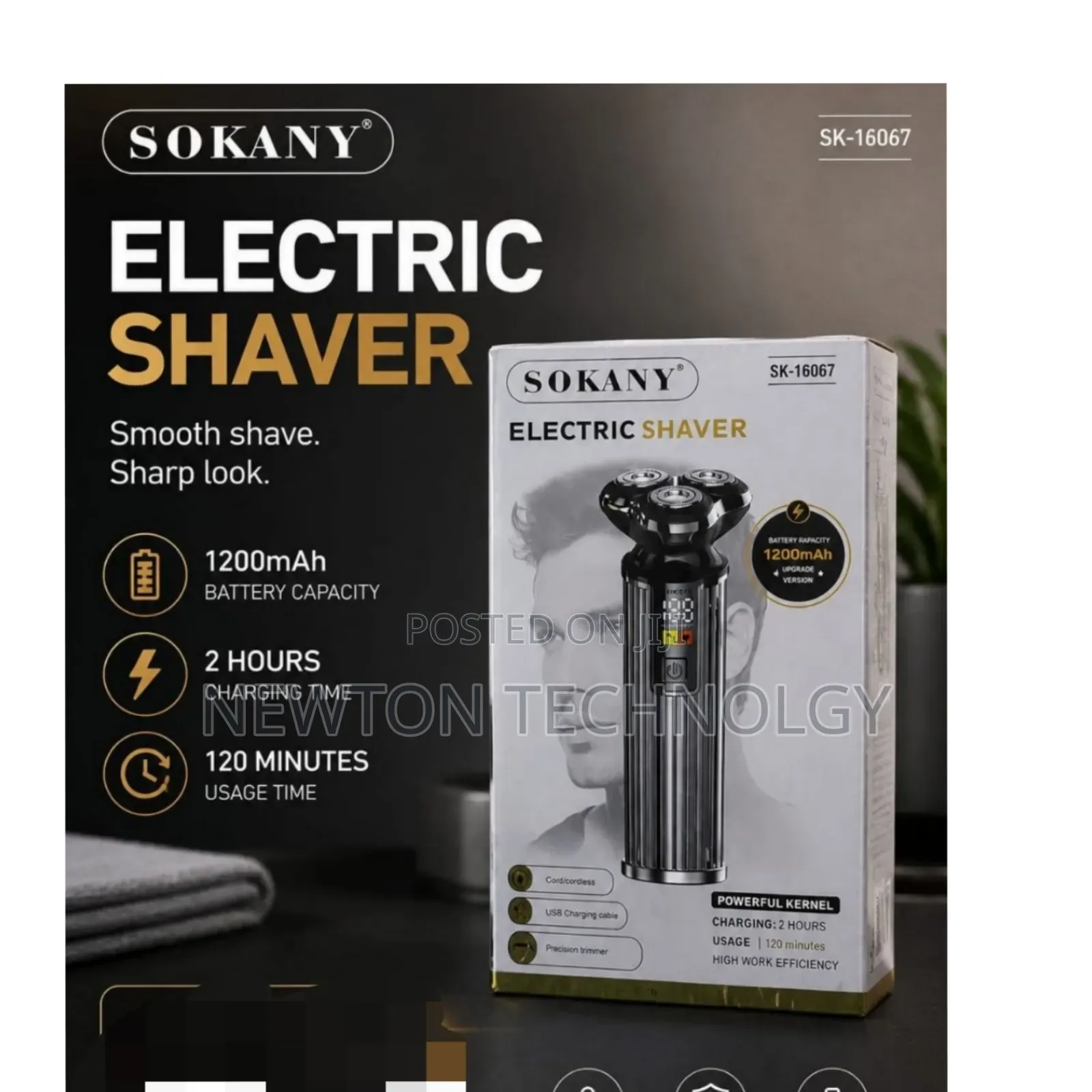 Sokany Electric Shaver Sk-16067