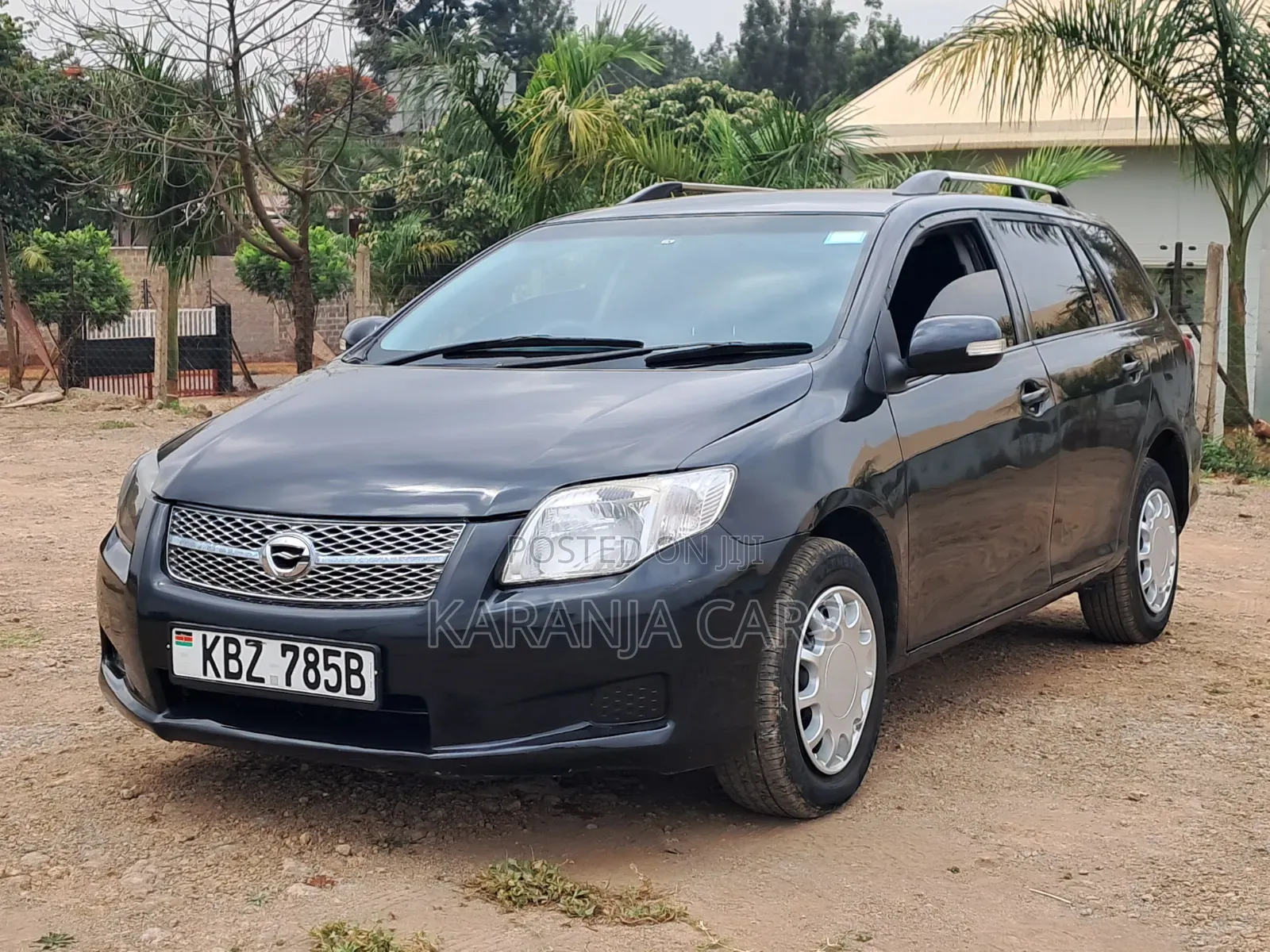 Toyota Corolla Fielder 2008 Black
