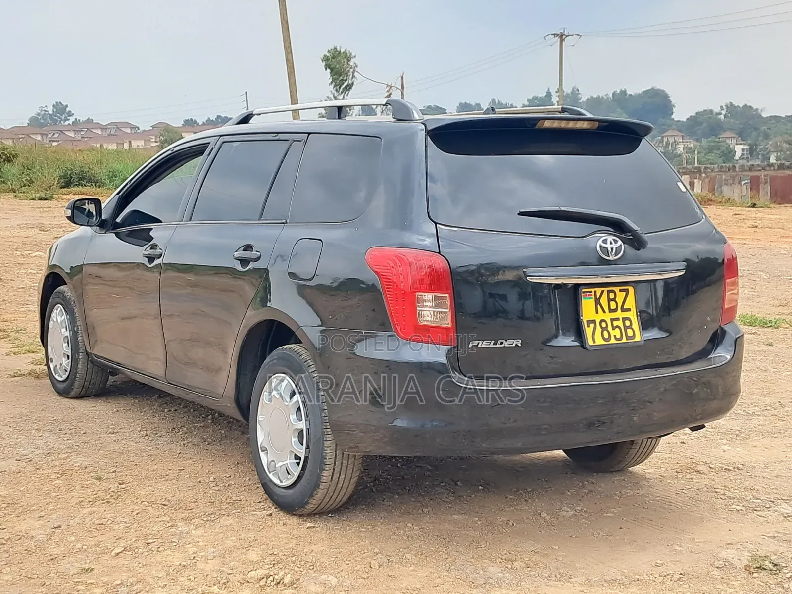 Toyota Corolla Fielder 2008 Black