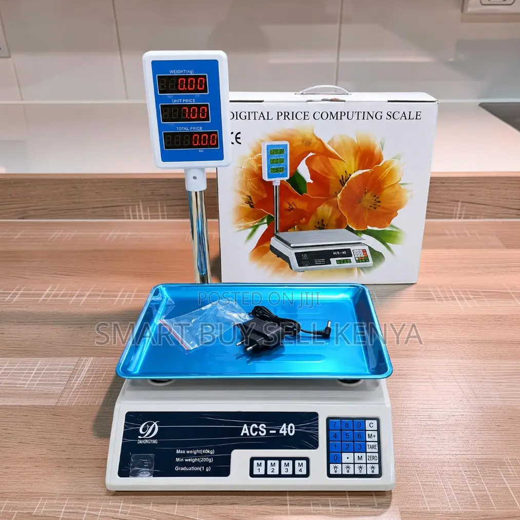 Ac Powered Acs 40 Upto 40kgs Computerized Electronic Weight Scale