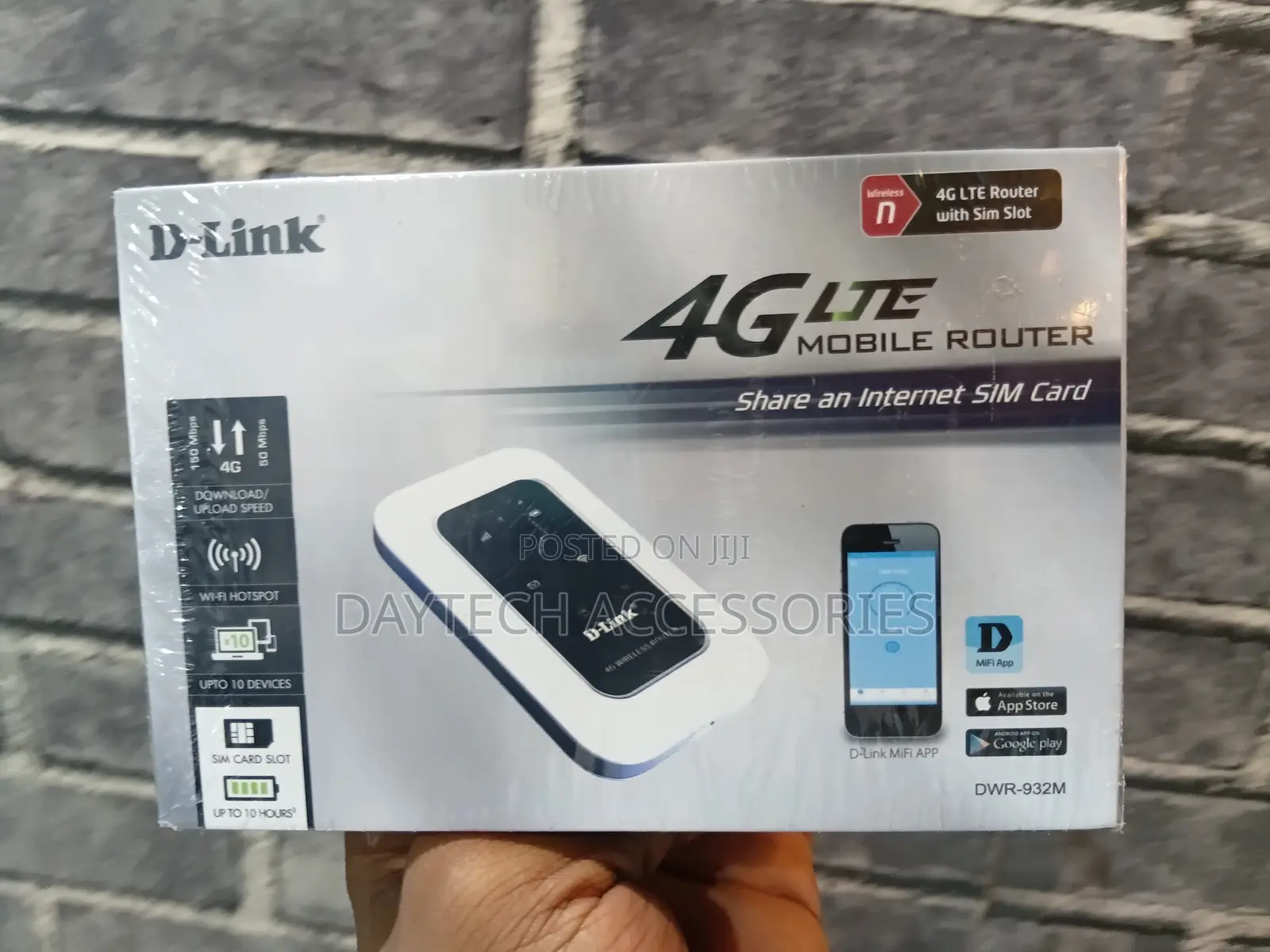 D-Link DWR-932m 4g/Lte Mobile Mifi Router.