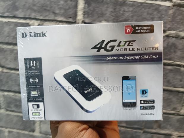 D-Link DWR-932m 4g/Lte Mobile Mifi Router.