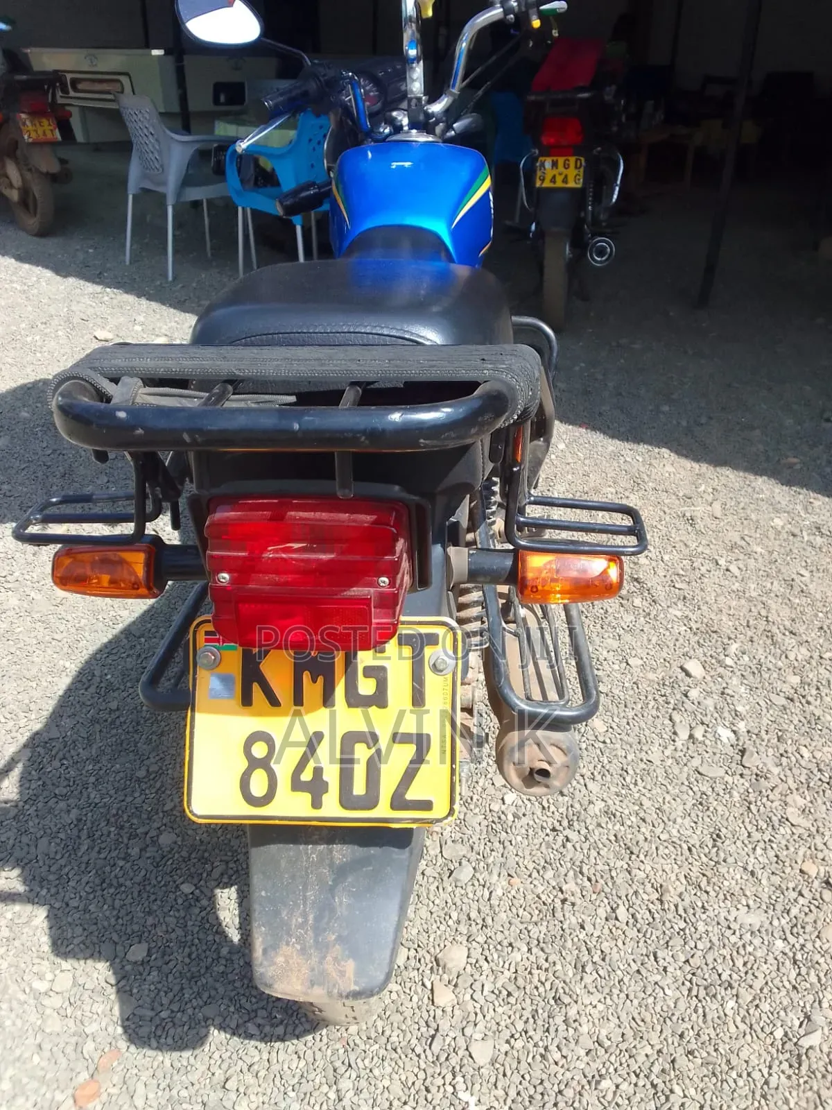 Honda CG110 2025 Blue