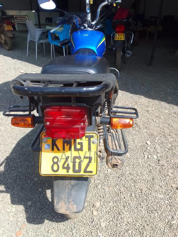 Honda CG110 2025 Blue - thumbnail 3