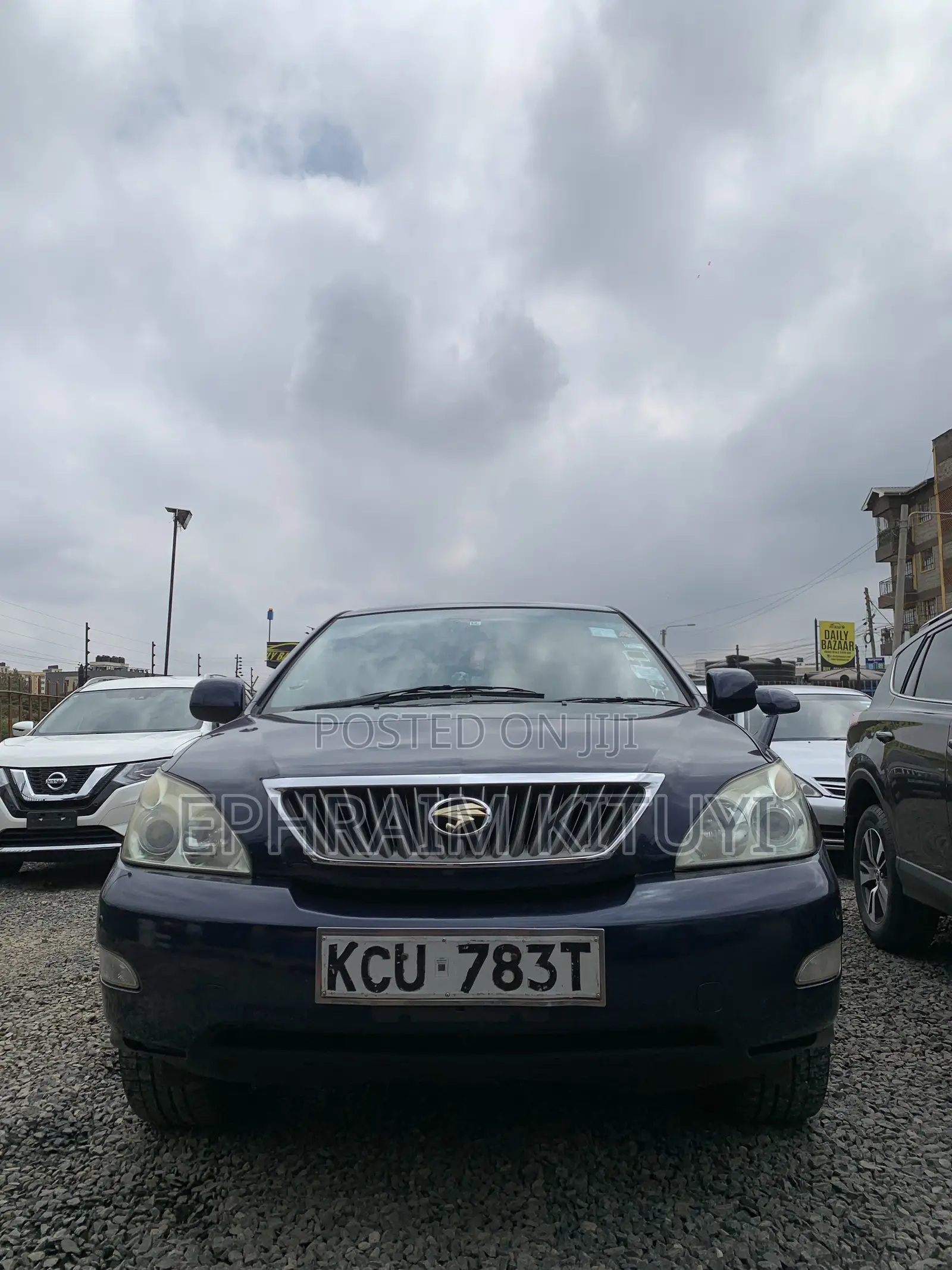 Toyota Harrier 2012 Blue