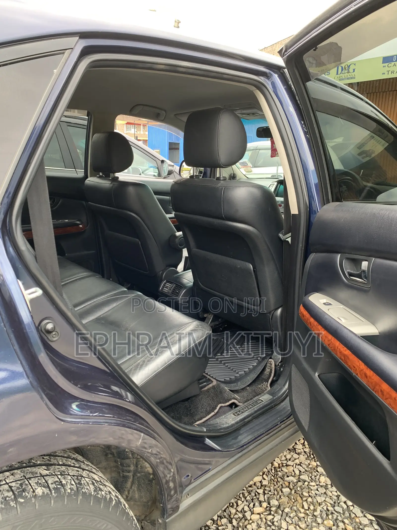 Toyota Harrier 2012 Blue