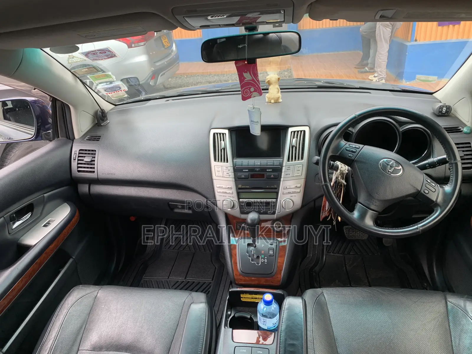 Toyota Harrier 2012 Blue