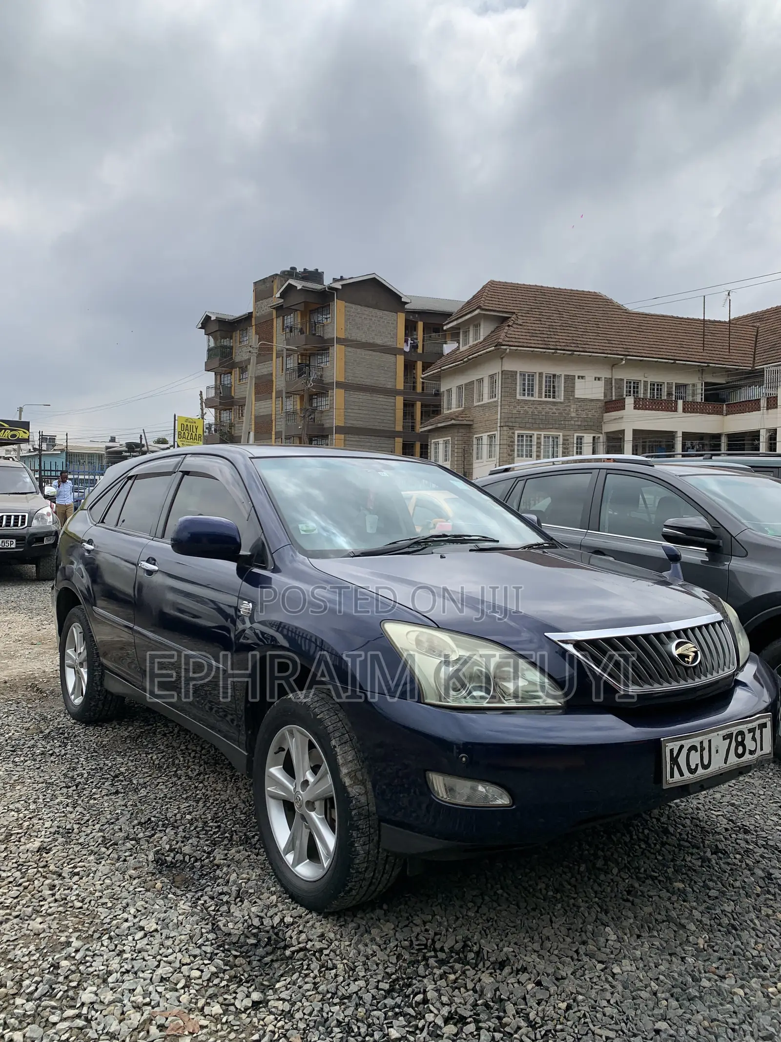 Toyota Harrier 2012 Blue