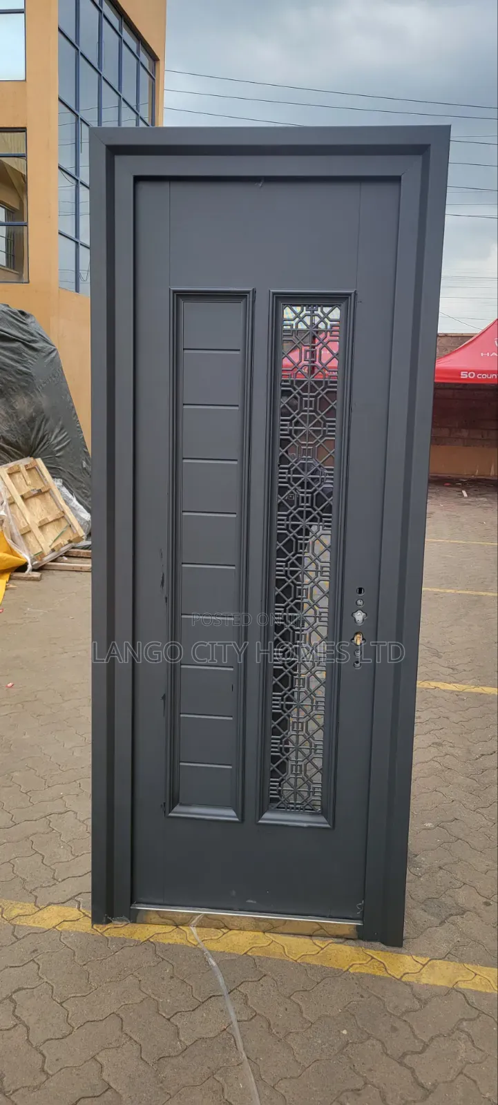 Single Premium Steel Security Door