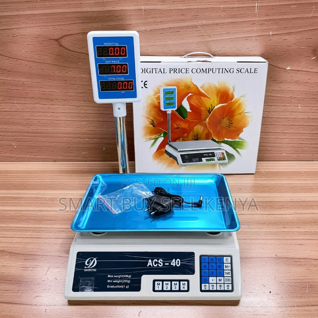 Compact Structure Acs40 Upto40kgs Computerized Electronic Weight Scale