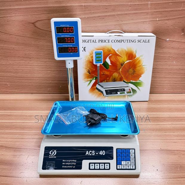 Compact Structure Acs40 Upto40kgs Computerized Electronic Weight Scale