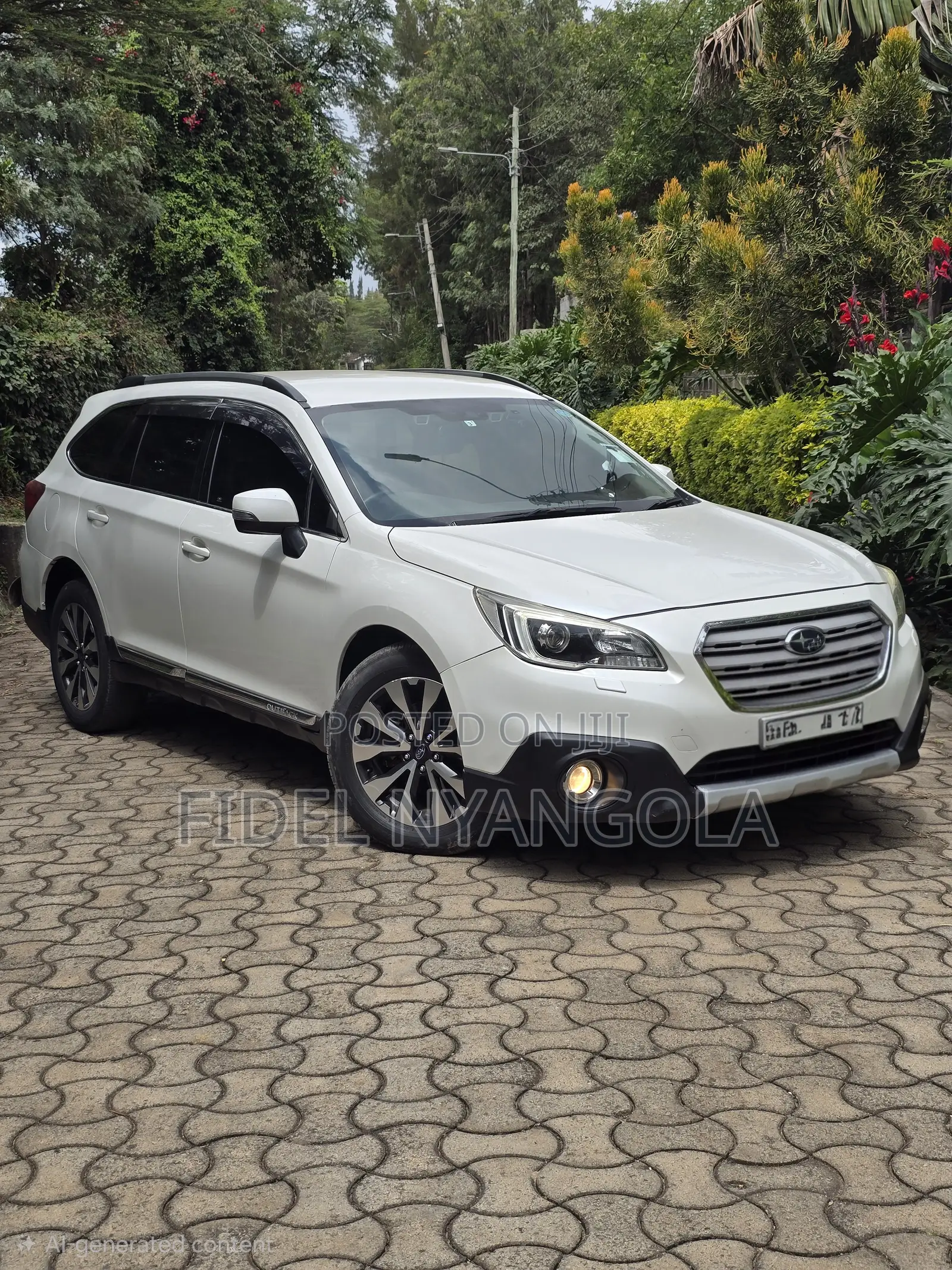 Subaru Outback 2.5i 4dr Wagon AWD (2.5L 4cyl CVT) 2015 White