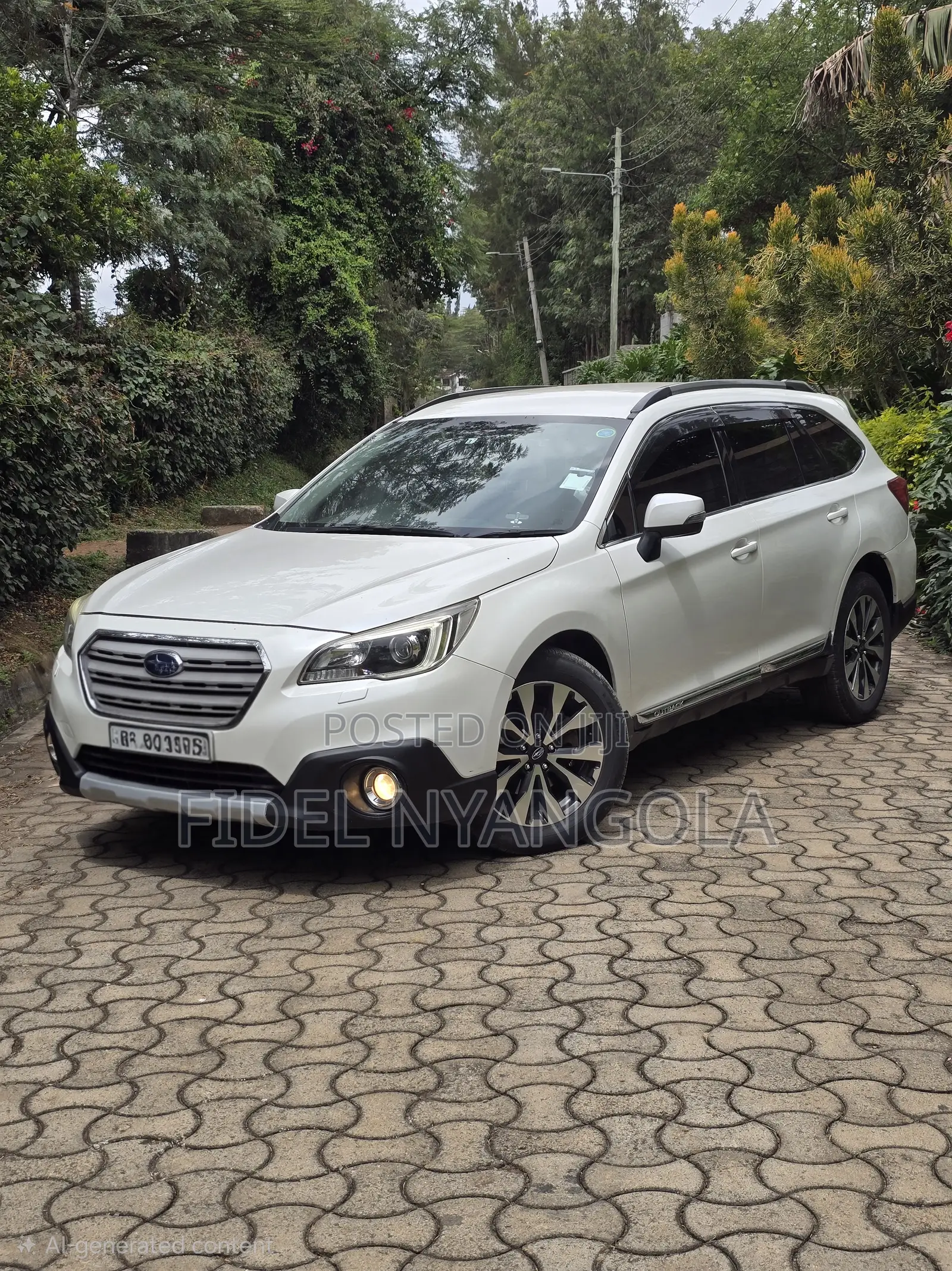 Subaru Outback 2.5i 4dr Wagon AWD (2.5L 4cyl CVT) 2015 White