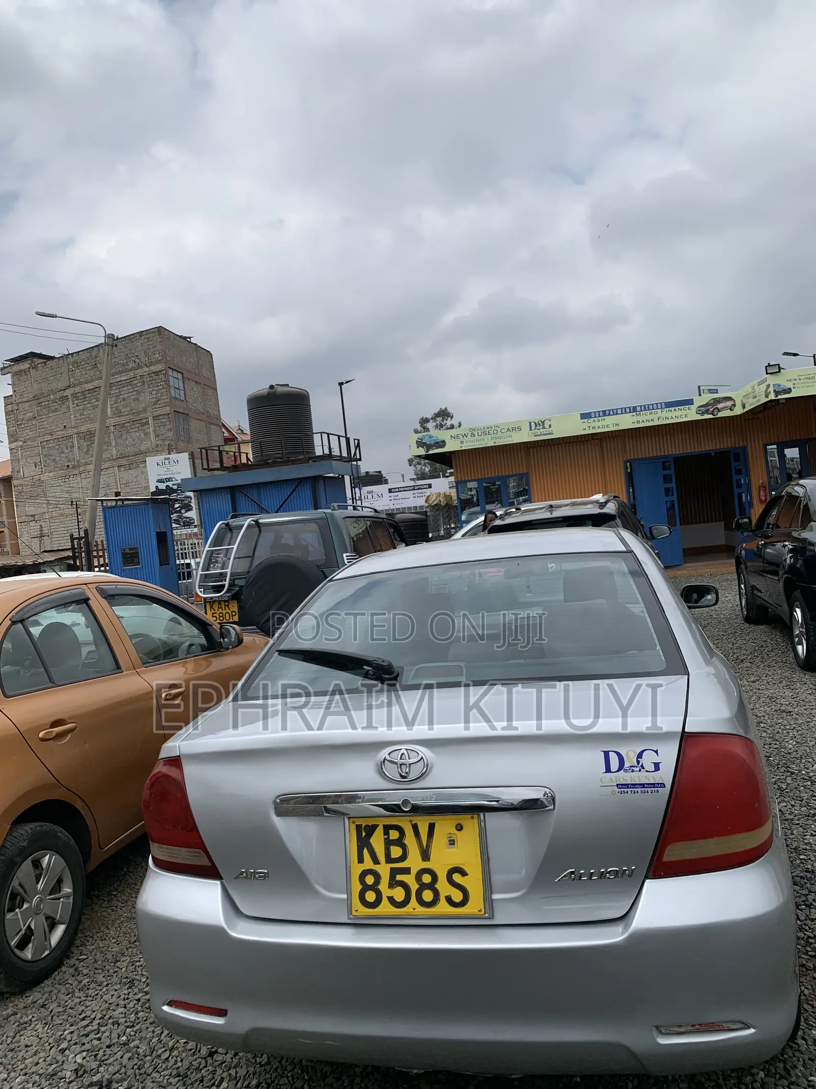 Toyota Allion 2007 Gray