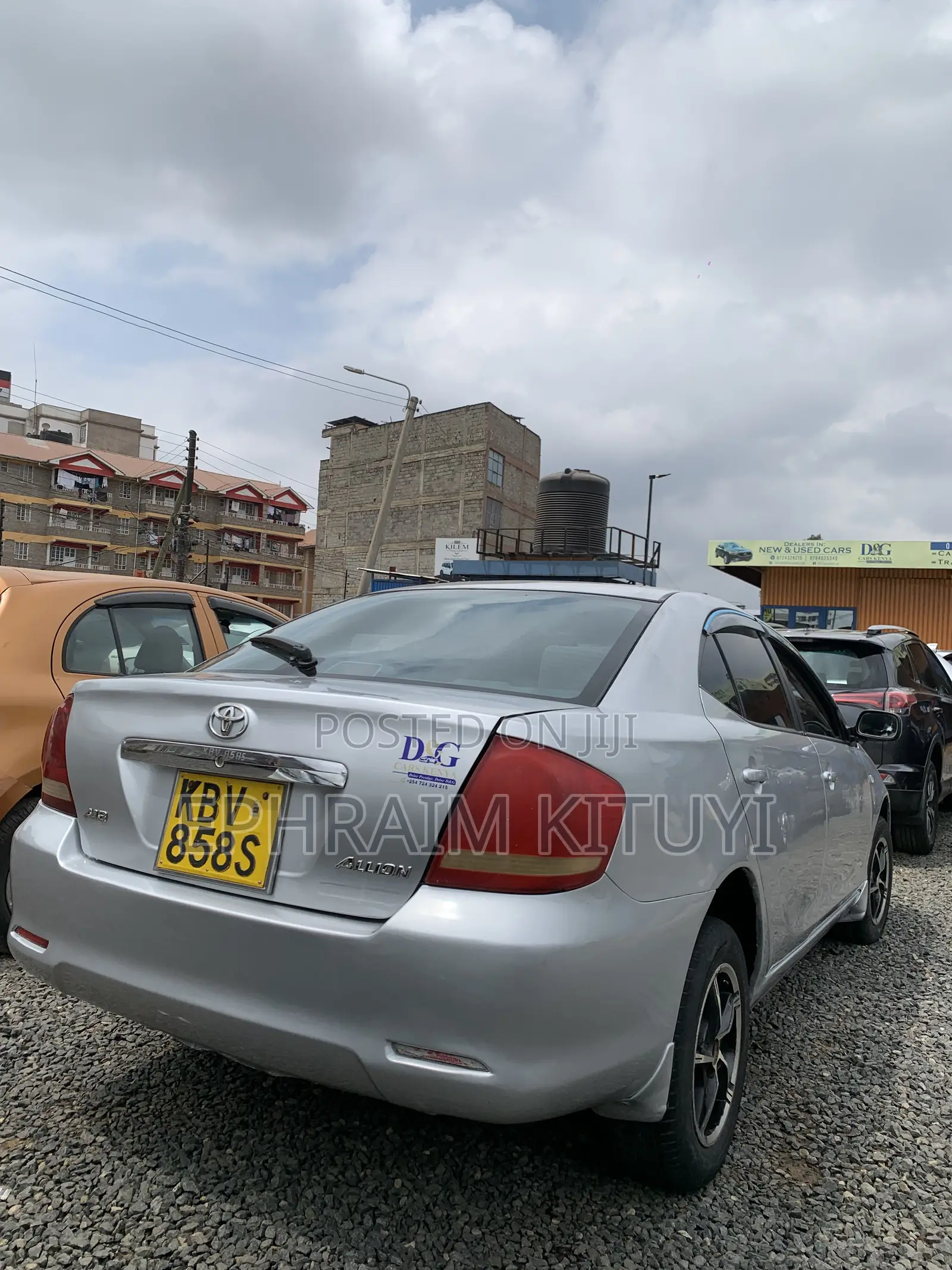 Toyota Allion 2007 Gray