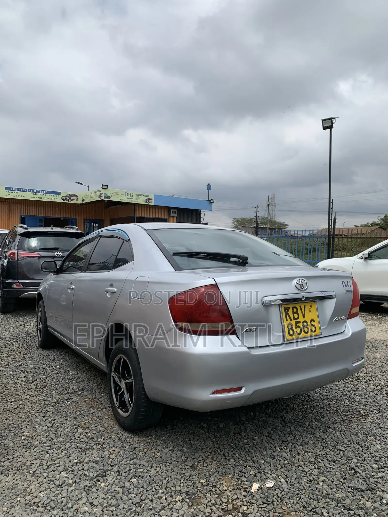 Toyota Allion 2007 Gray